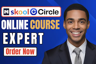 build skool online course community setup circle so, skool course content upload