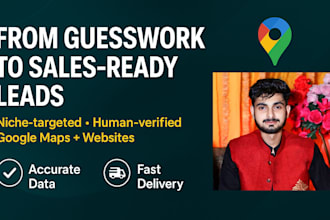 do google maps lead generation with human verified local b2b leads