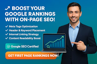 do pro onsite onpage SEO optimization for google top ranking