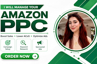 manage amazon PPC campaigns, optimize ads and lower acos