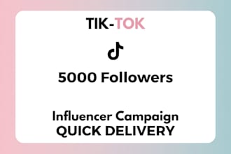 grow your tik tok account to get 1000 followers organically