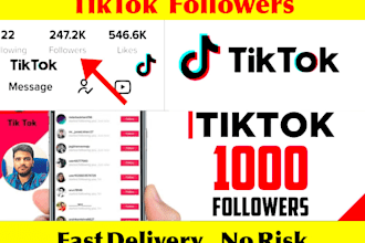 grow your tik tok account to get 1000 followers organically