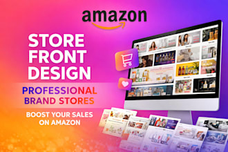 design amazon storefront amazon store setup build amazon fba brand store manager