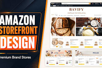 design amazon storefront amazon store setup build amazon fba brand store manager