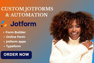 train jotform apps, online forms, typeform and google form ai chatbot automation