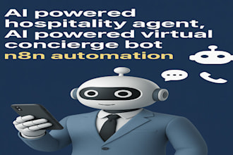 do ai powered hospitality agent ai powered virtual concierge bot, n8n automation