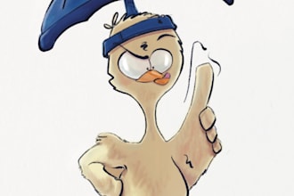 funny character design for kids