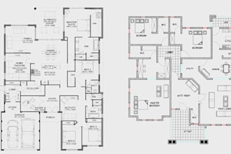 design review stamp architectural drawing 2d floor plan mep house plan city perm