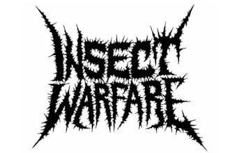 create a spiky grindcore logo for your band