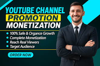 do organic youtube video promotion for monetization