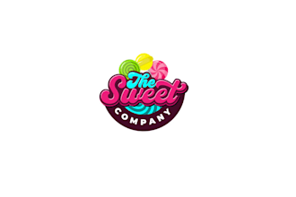 design colorful candy store logo