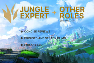 teach you jungle in league as a challenger player
