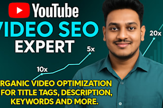 optimize your video as a youtube video SEO expert