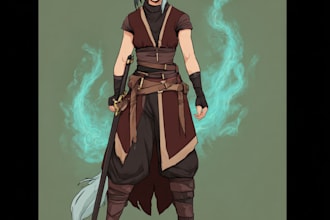dnd character art and dnd character art