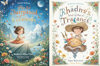 draw stunning children book illustrations and your covers