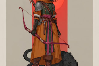 dnd character art and dnd character art