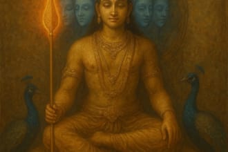create an ai generated artwork of hindu deities
