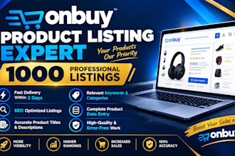 do onbuy huntings and listings