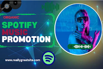 do organic spotify playlist promotion, monthly listeners, spotify promotion