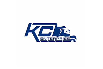 design wrecked semi truck logo