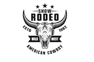 create attractive and imagination western logo design