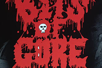do hand draw a gore themed death metal logo