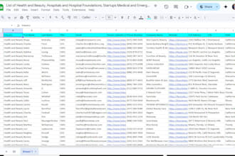 targeted health and beauty verified email list building