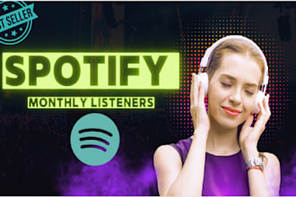 do your spotify monthly listeners, spotify music, spotify pitch