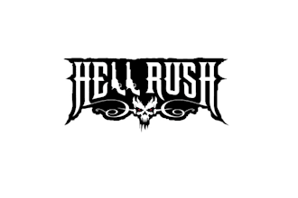 design western hell mobile game logo