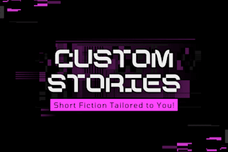 write custom fiction stories in various genres