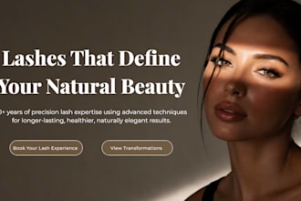 design medical spa website aesthetics website with online booking