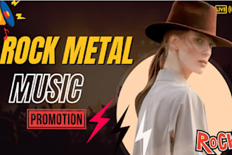 pitch your rock metal music promotion to active rock metal monthly listeners