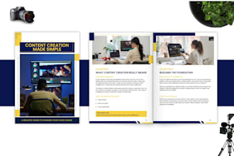 design editable canva ebook, workbook, pdf and lead magnet