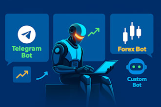 code mt4 mt5 trading bot, expert advisor, forex bot, telegram bot, trade copier