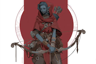 draw any fantasy character that you want