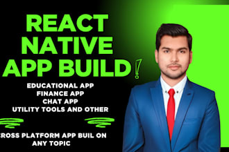 create react naive android apps on anytopic working on android and IOS both
