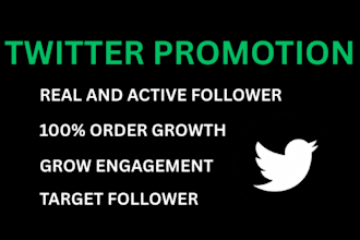 do x twitter marketing and promotion for organic growth follower