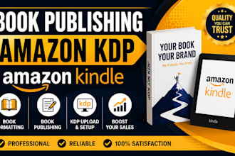 do amazon kdp book publishing and kdp book formatting