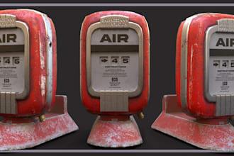 realistic 3d props for games and films