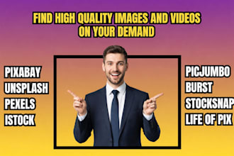 find high quality images and videos for you