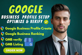 create professional google business profile