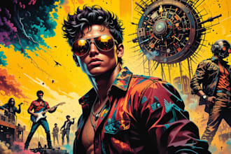 do wpap pop art portrait