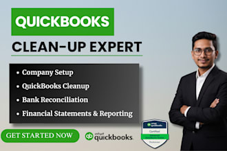 do catch up clean up and bank reconciliation in quickbooks