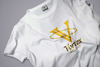 design a modern minimalist v letter logo