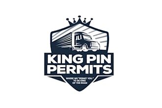 design excellent original truck drivers logo