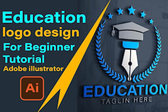 design a attractive impressive education logo design