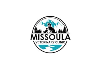 design sophisticated veterinary clinic logo