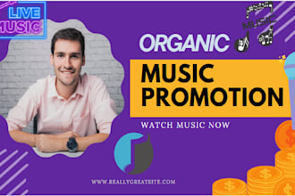 do music promotion for tidal, pandora, itunes, mixcloud and amazon music