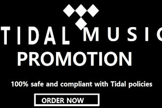 promote your tidal music to organic audiences