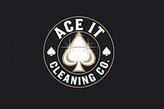 create attractive and imagination ace logo design